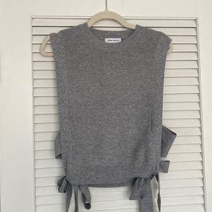 Urban Revivo Side Slit Sweater Tank